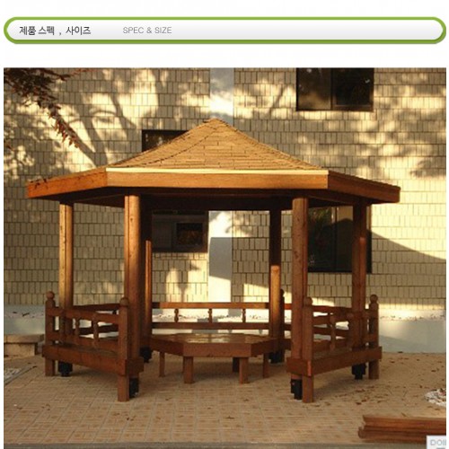 곡선형 육각정자  SIZE W5000